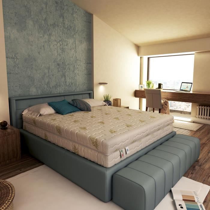 Colchón PREMIUM 120x190 cm, espuma viscoelástica de 9 zonas - 25 cm