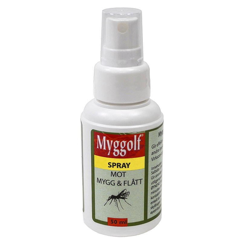 Spray anti-moustiques Myggolf 50 ml, Myggolf
