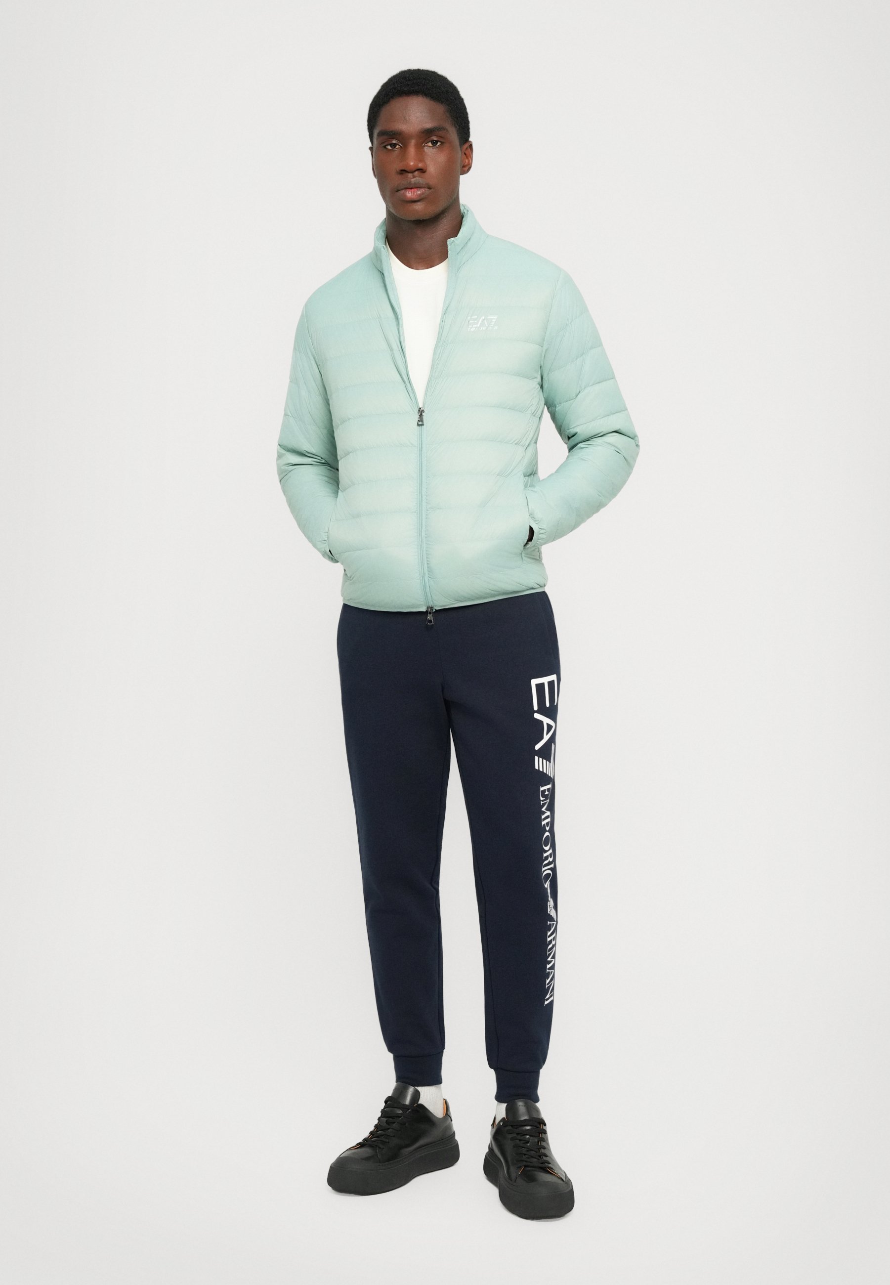 EA7 Emporio Armani TRAIN CORE JACKET - Giacca imbottita - blu surf
