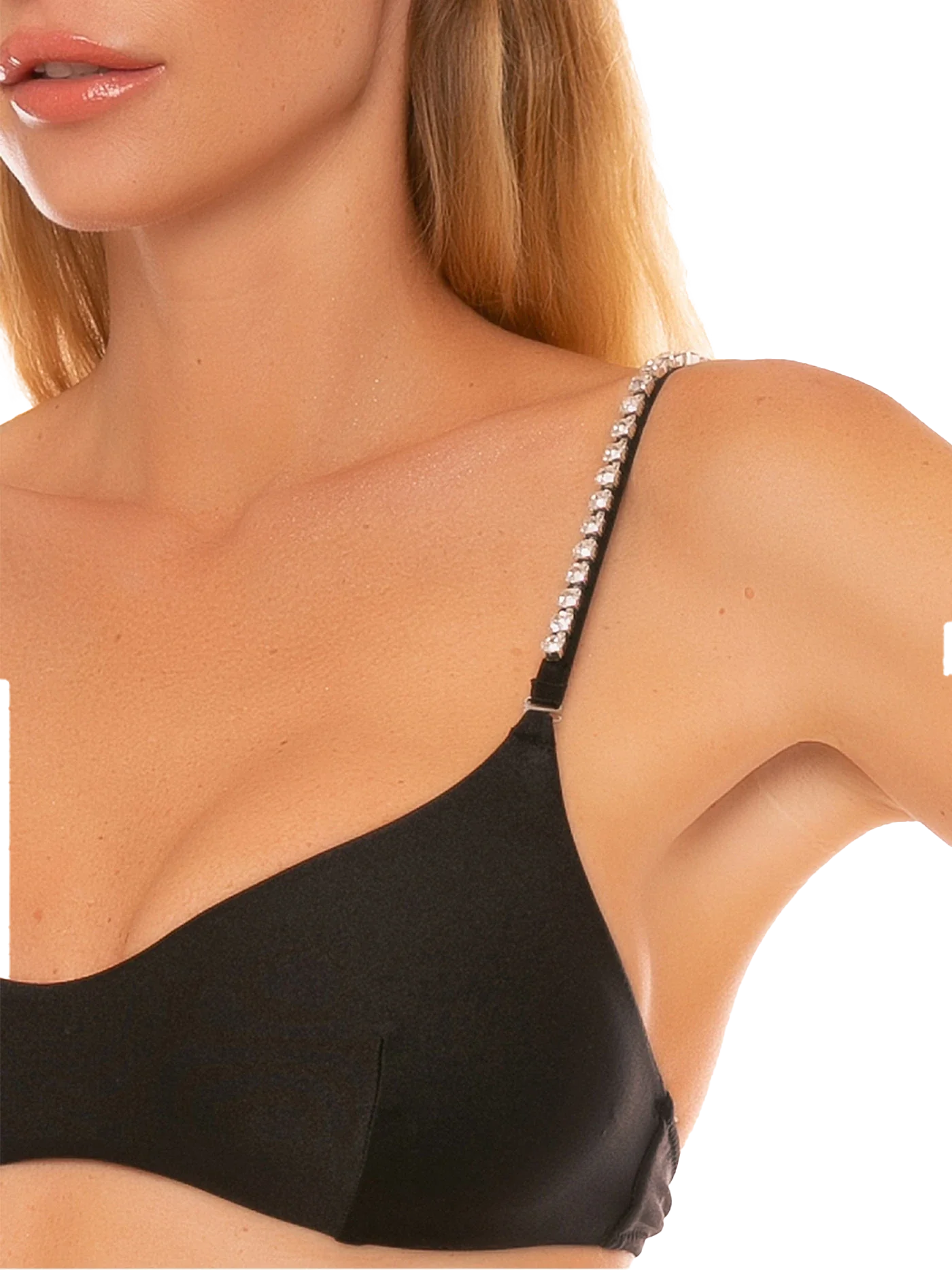 Schwarzer Bralette-Bikini für Damen | APERIKINI KOLLEKTION