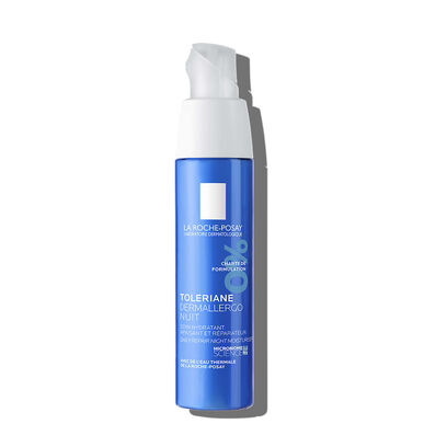 La Roche Posay Toleriane Derallergo Nuit Repair -kosteusvoide erittäin herkälle allergiselle iholle 40 ml