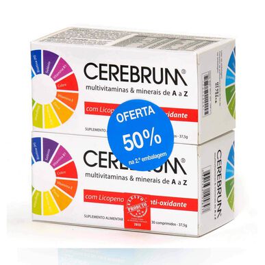 Cerebrum Pack -monivitamiinilisä 2 x 30 tablettia 2 x 30 tablettia