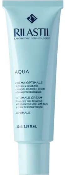 RILASTIL Rilastil Aqua Optimale vlažilna krema za obraz za normalno do suho kožo 50 ml
