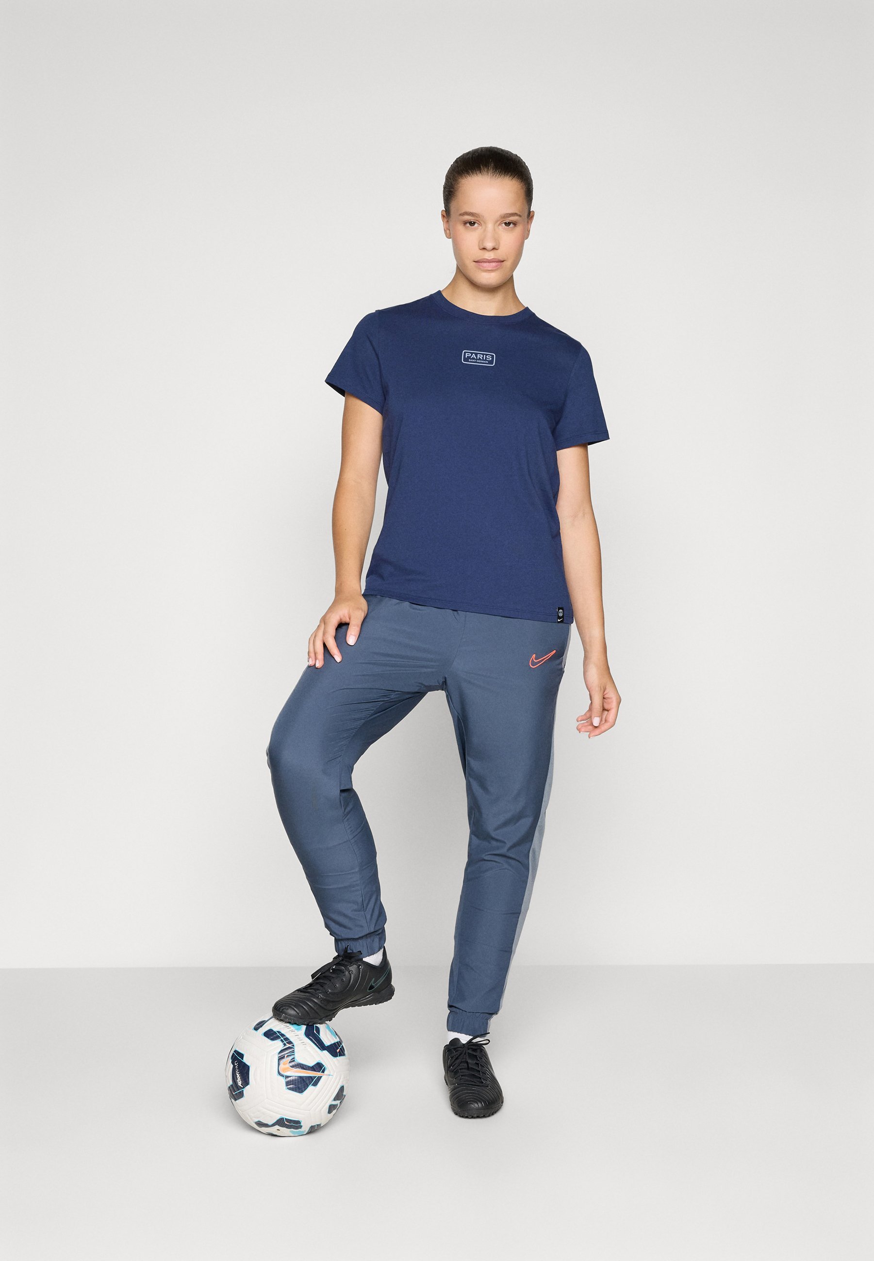 Nike Performance PARIS SAINT-GERMAIN TEE - Majica s printom - tamnoplava
