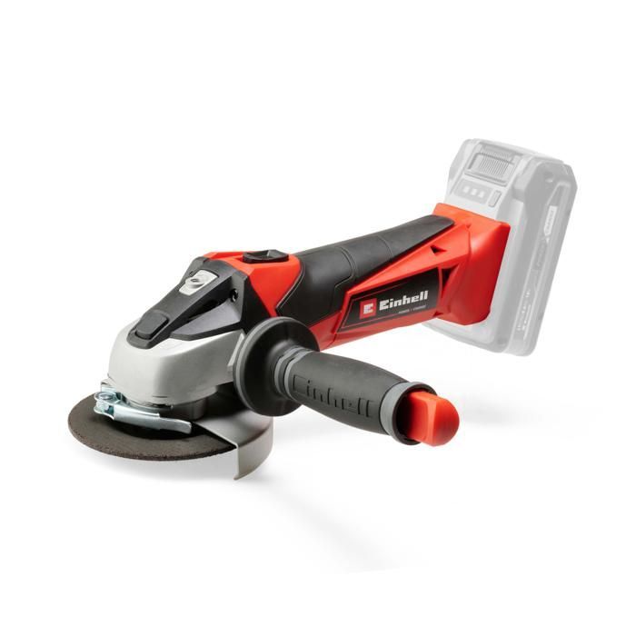 Einhell Meuleuse d'angle 115mm sans fil TE-AG 18 Li Solo PXC (18V, 8500 trs/min) Livré sans Batterie ni Chargeur