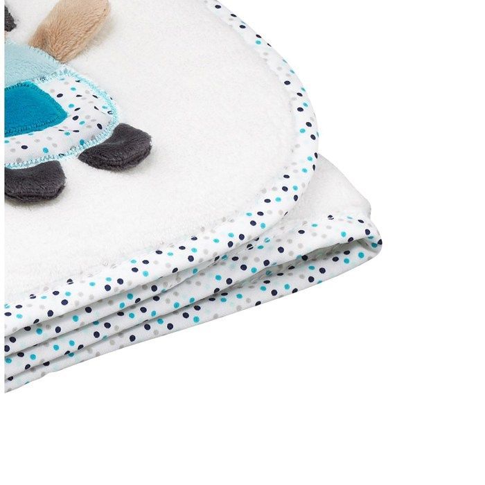 Couverture en polyester blanc