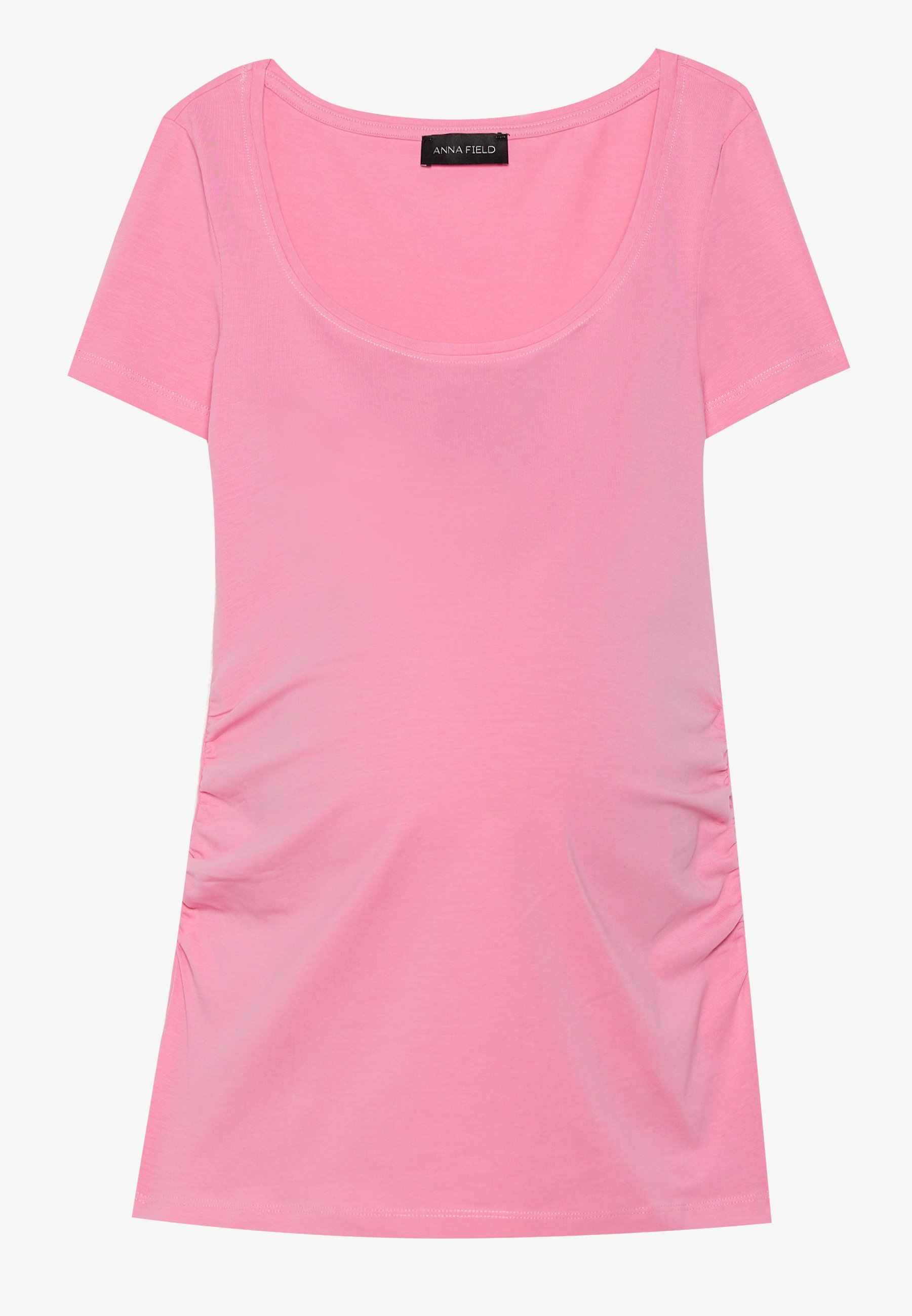 Anna Field MAMA 2-PACK - Basic T-shirt - lichtgrijs gemêleerd/rozebloesem