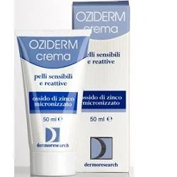 Oziderm Creme mit Zinkoxid 50 ml für empfindliche und reaktive Haut