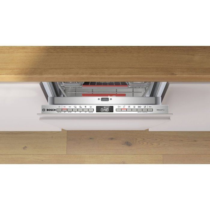 BOSCH SPV4EMX17E SER4 Volledig geïntegreerde vaatwasser - 10 couverts - 45 cm breed - 44 dB - 6 programma's - Besteklade - Energieklasse B