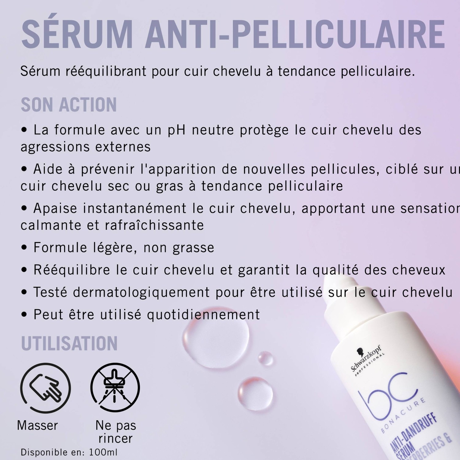Schwarzkopf Professional BC Scalp Sérum Anti-pelliculaire