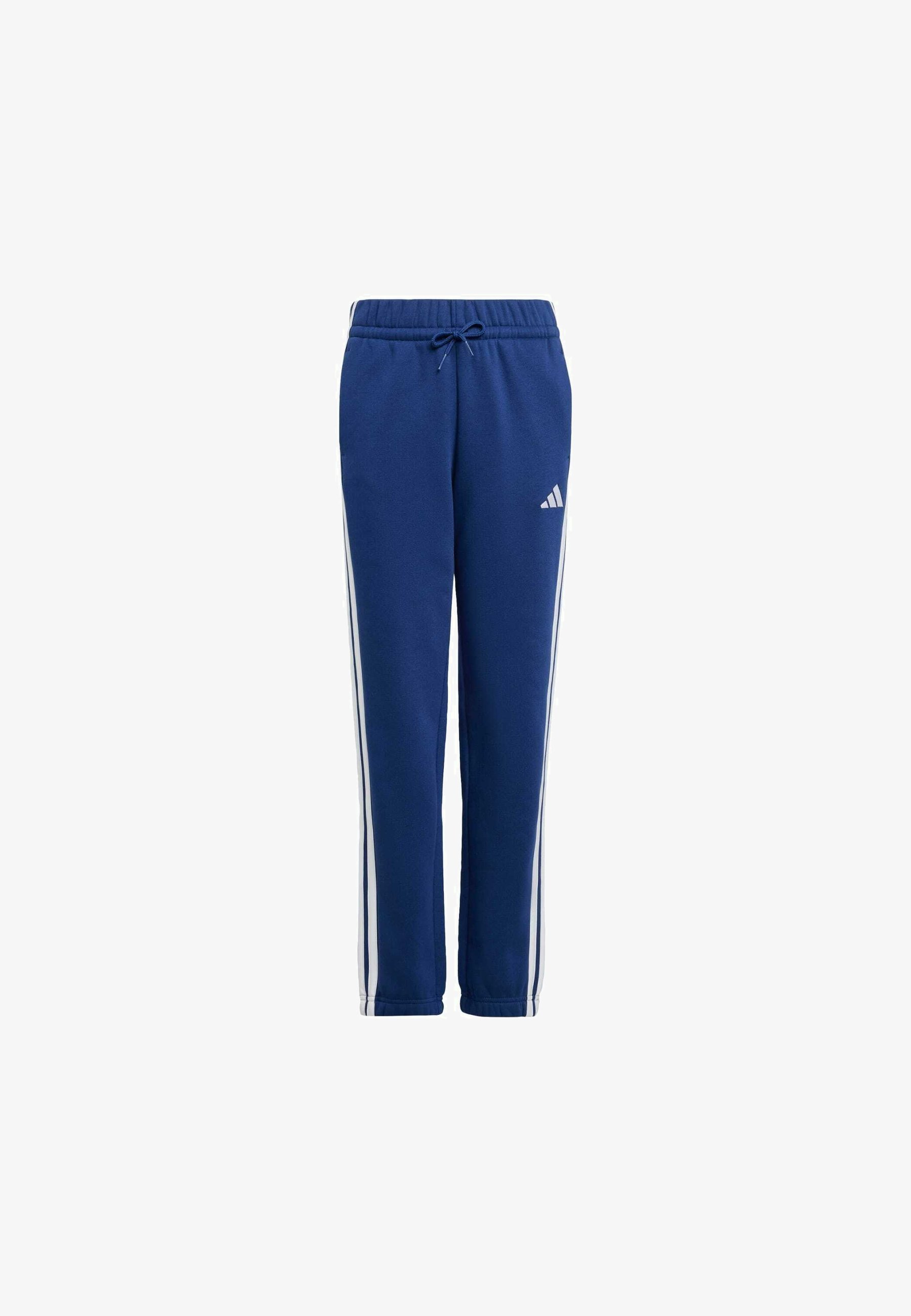 Adidas Performance ESSENTIALS UNISEX - Pantaloni della tuta - blu scuro bianco