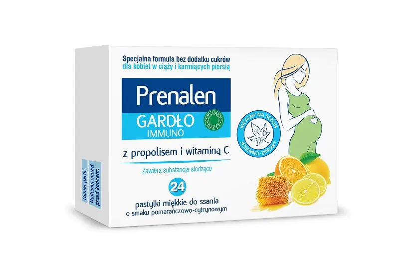 Prenalen Gardło Immuno, Pastylki do ssania