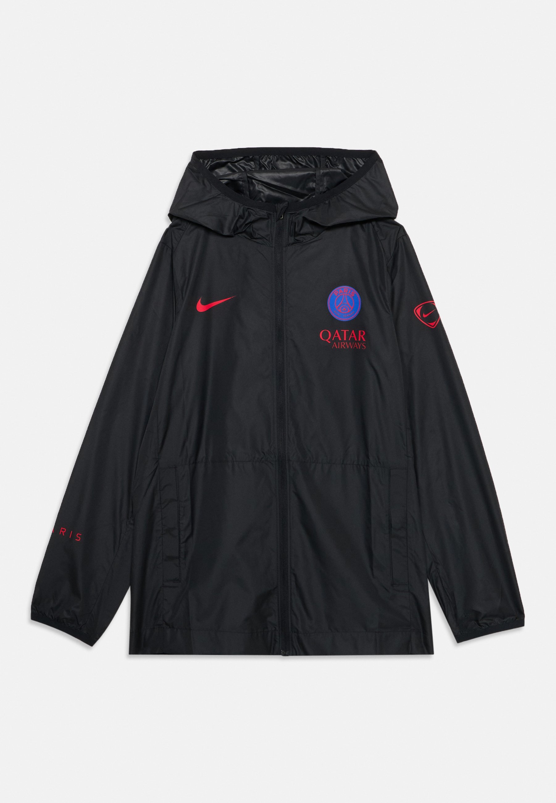 Nike Performance PARIS GERMAIN PSG UNISEX - Treningsjakke - svart/(global rød) (full sponsor-3.)