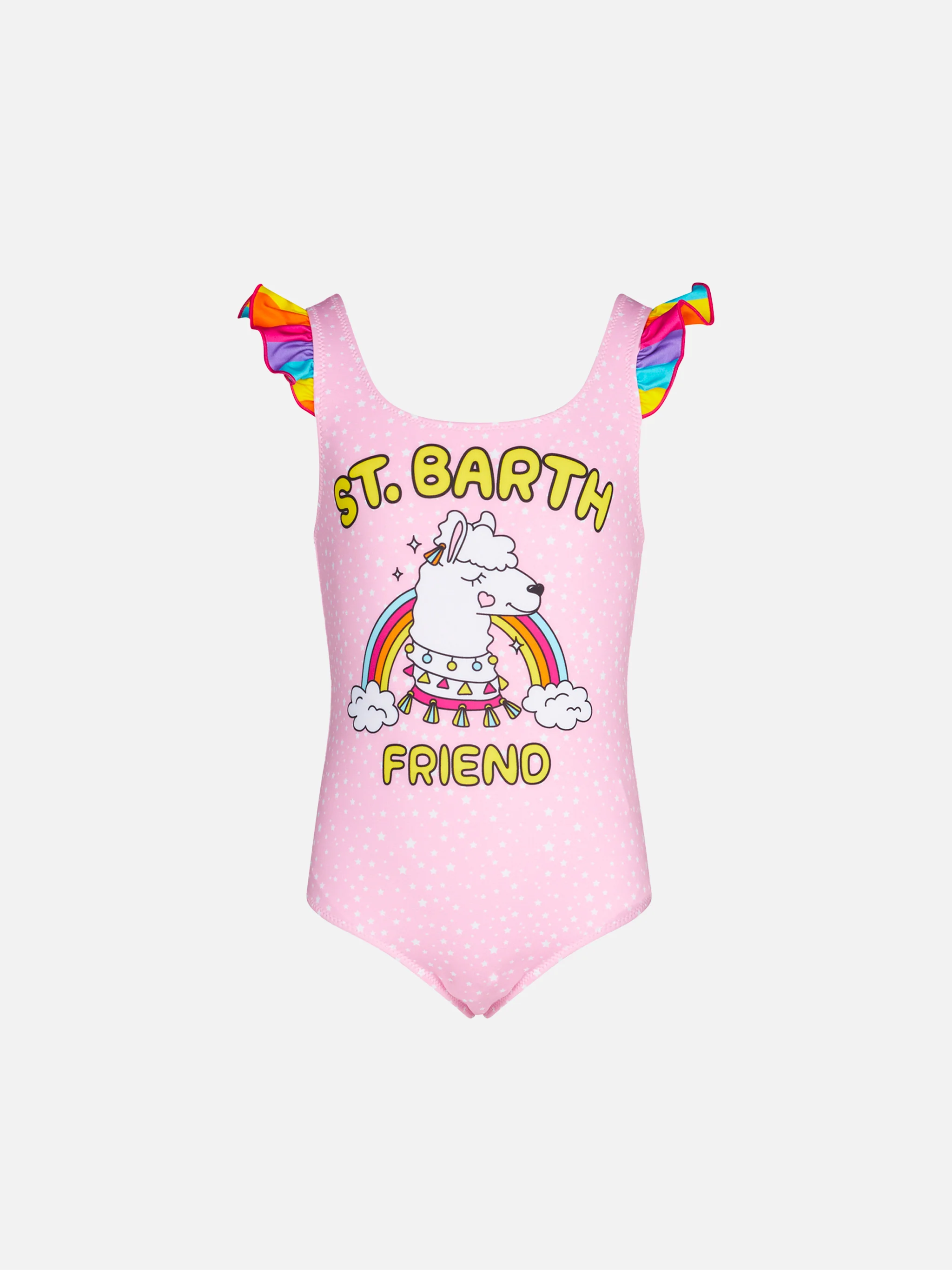 Compleet meisjeskostuum met St. Patrick's Day-print. Barth Friend