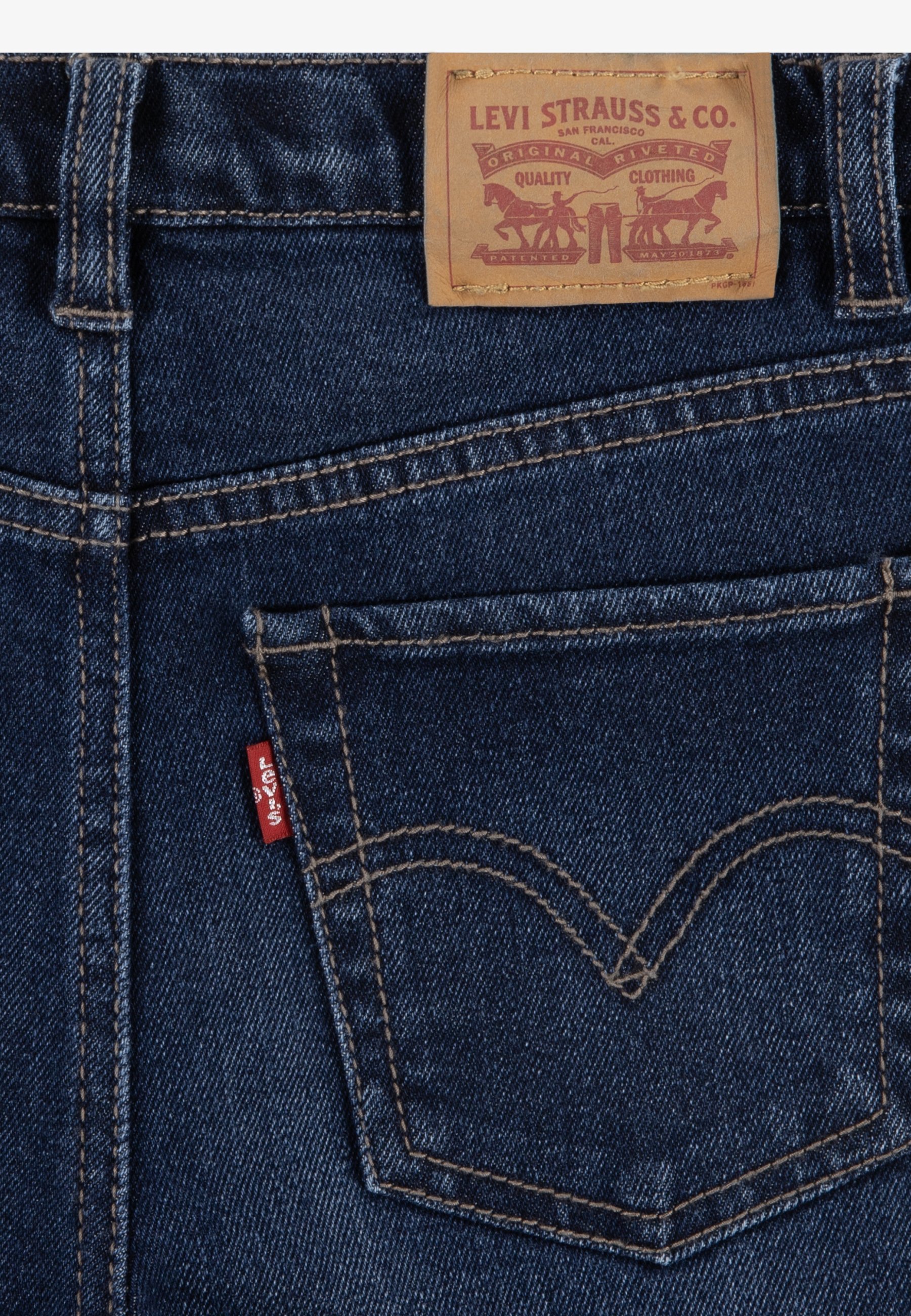 Levi's® 726 HIGH RISE FLARE - Flared jeans - donkerblauwe denim