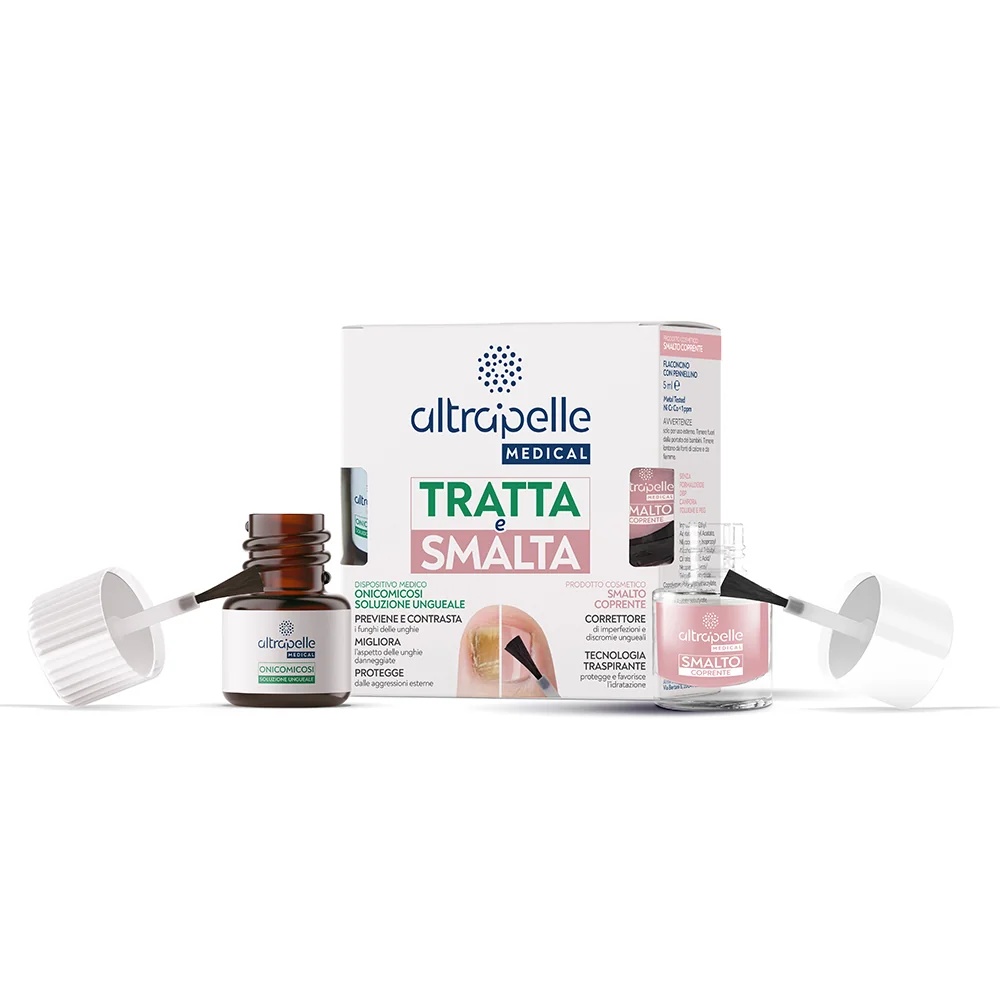 ALTRAPELLE Altrapelle Médical Traitements et Vernis Solution pour les ongles 7 ml + Vernis 5 ml Onychomycose