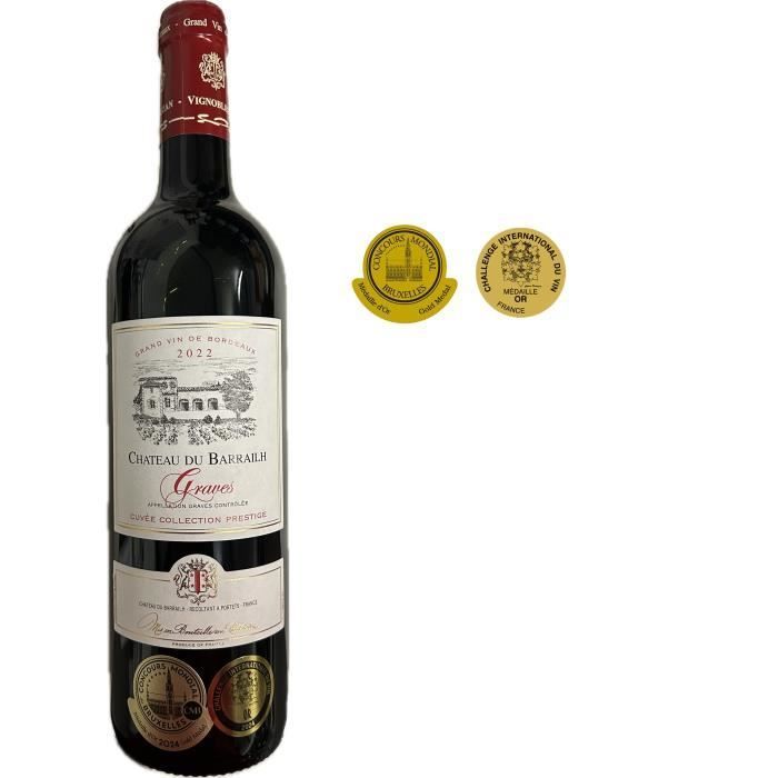 Château Barrailh Cuvée Collection Prestige 2022 Graves - Vino Tinto Burdeos