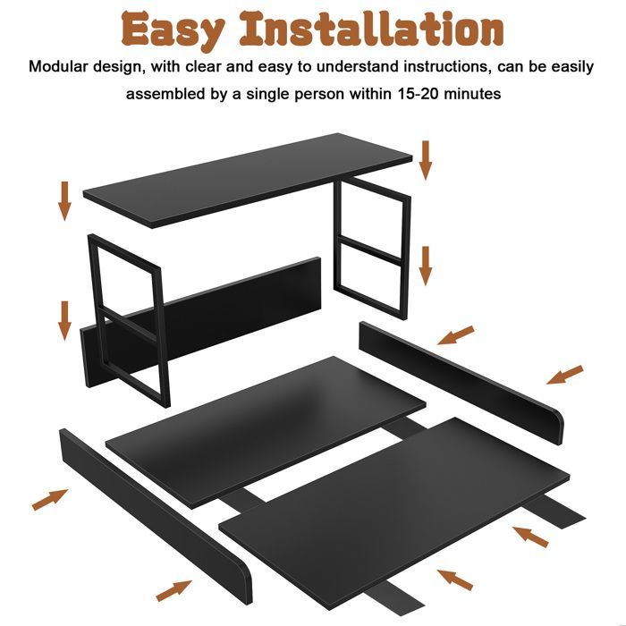 Washing Machine and Dryer Countertop with Shelf, 68.5 × 68.5 × 42 cm, with Non-Slip Feet and Protective Edges