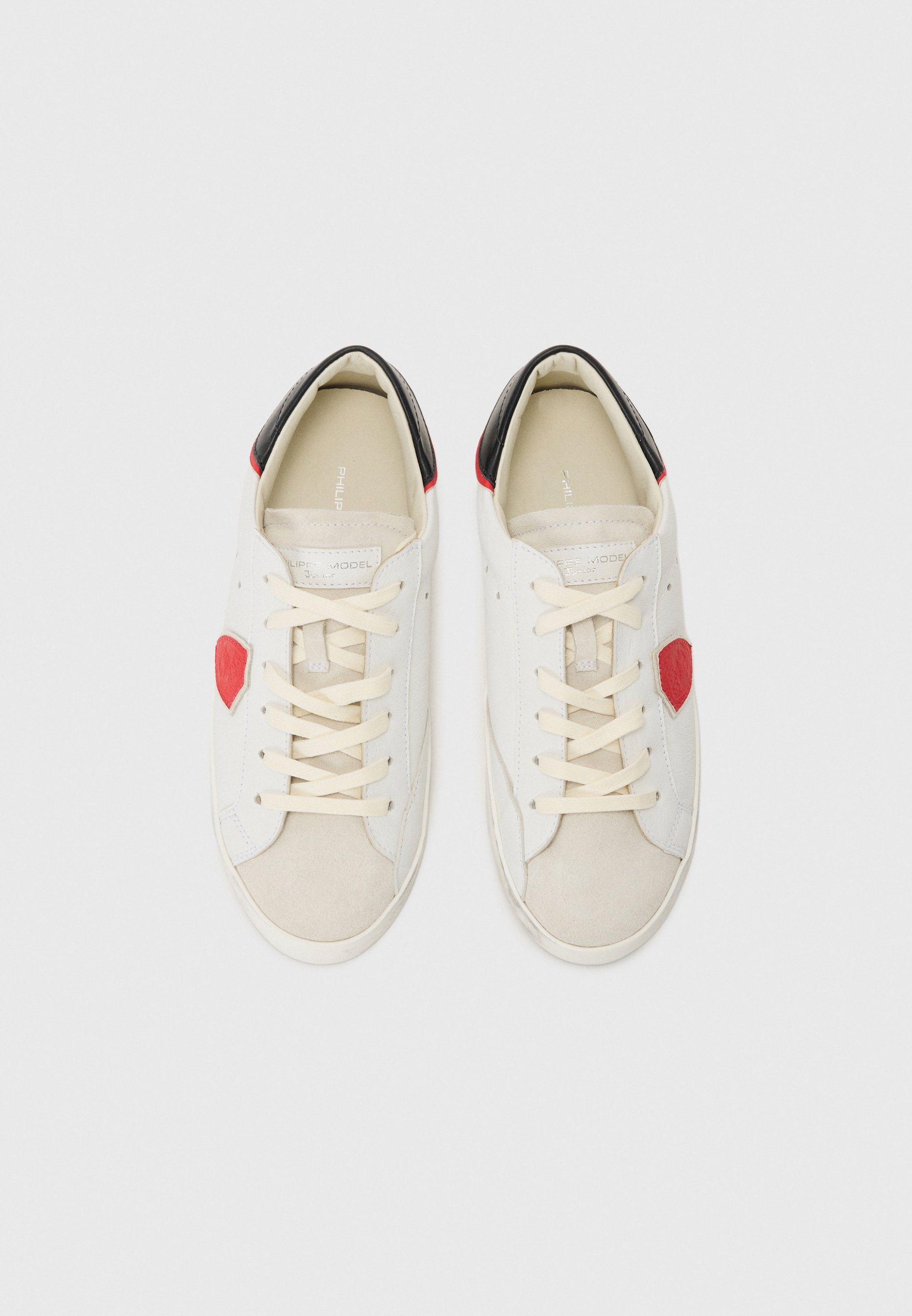Philippe Model UNISEX - Trainers - white/plaster/black/red