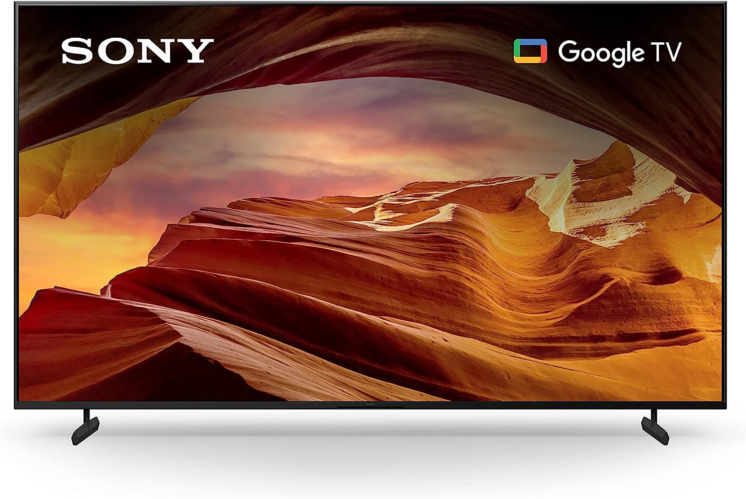 Sony 65palcový 4K Ultra HD televizor řady X77L: LED Smart Google TV KD65X77L – model 2023, černý