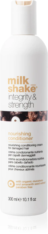 milk_shake® Condicionador Nutritivo Integrity & Strength para cabelos danificados