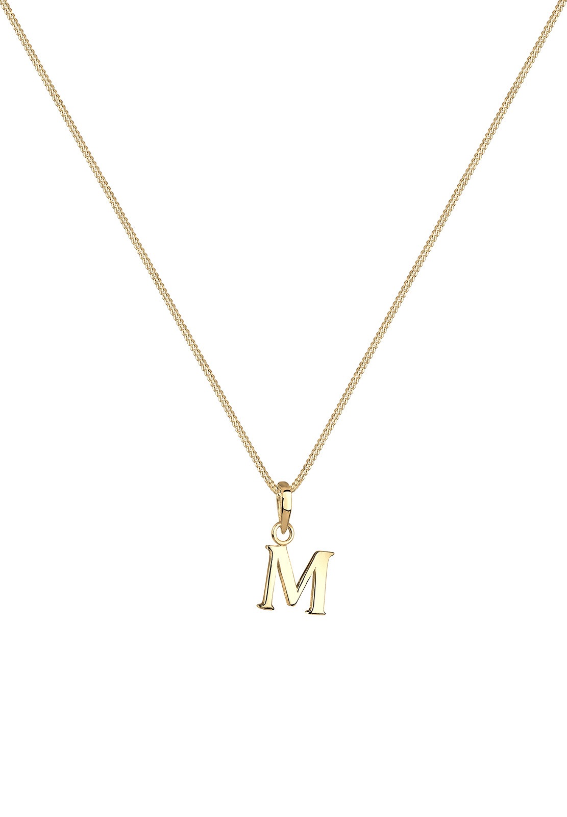 Elli MPendant Collier Femme Plaqué Or Argent (925/1000)