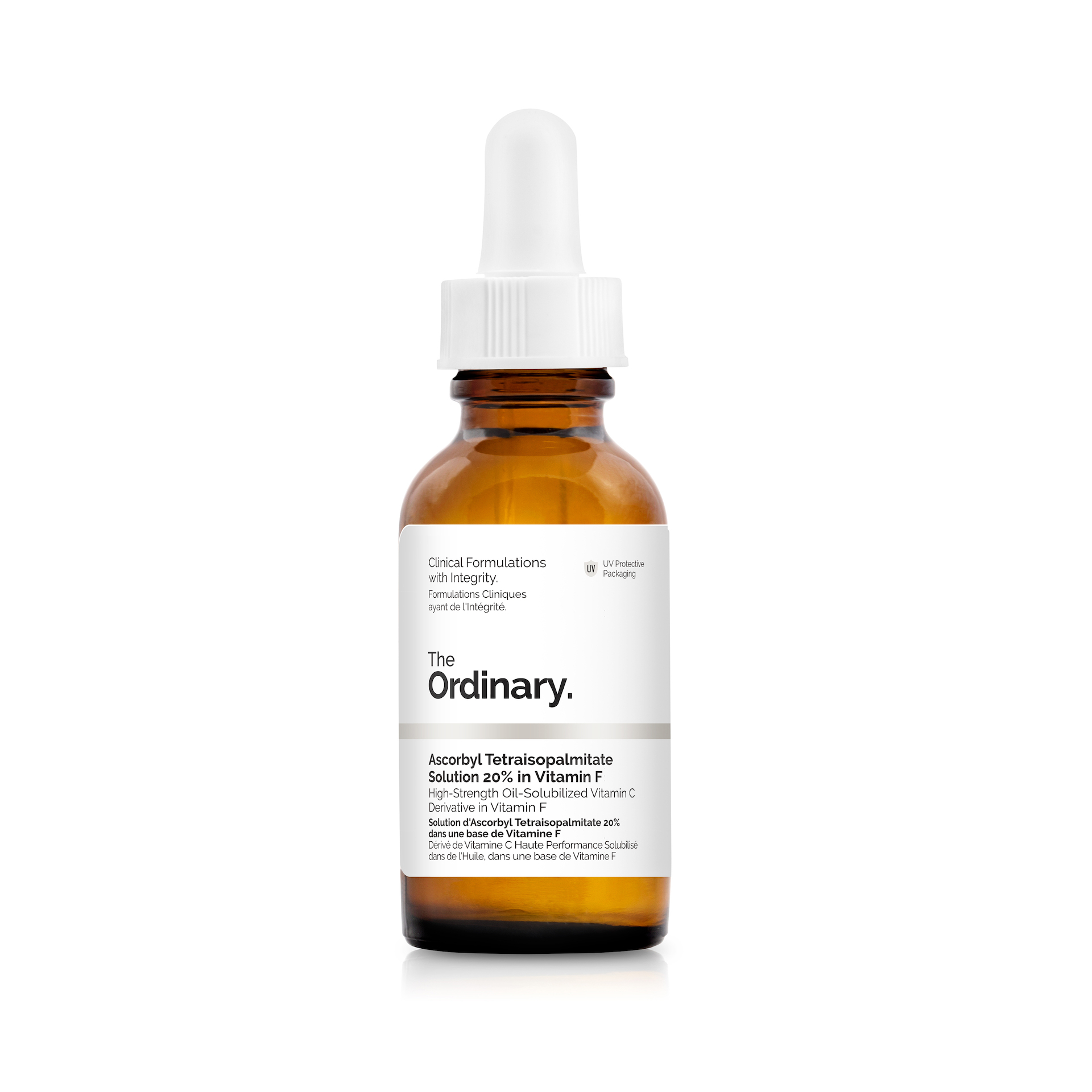 Raztopina askorbil tetraizopalmitata 20 % v serumu z vitaminom F 30 ml - The Ordinary