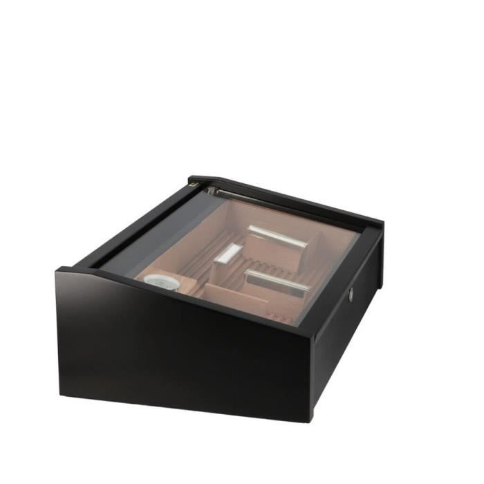 Humidor de puros Adorini Vega (Negro) - Deluxe
