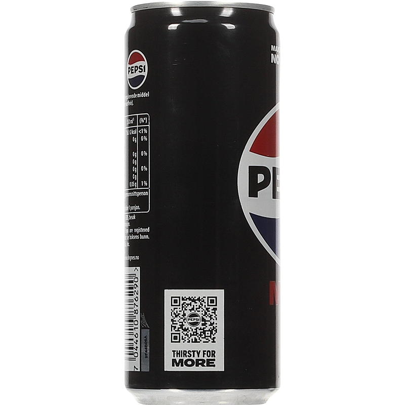 Pepsi Pepsi Max 0,33 l dåse elegant