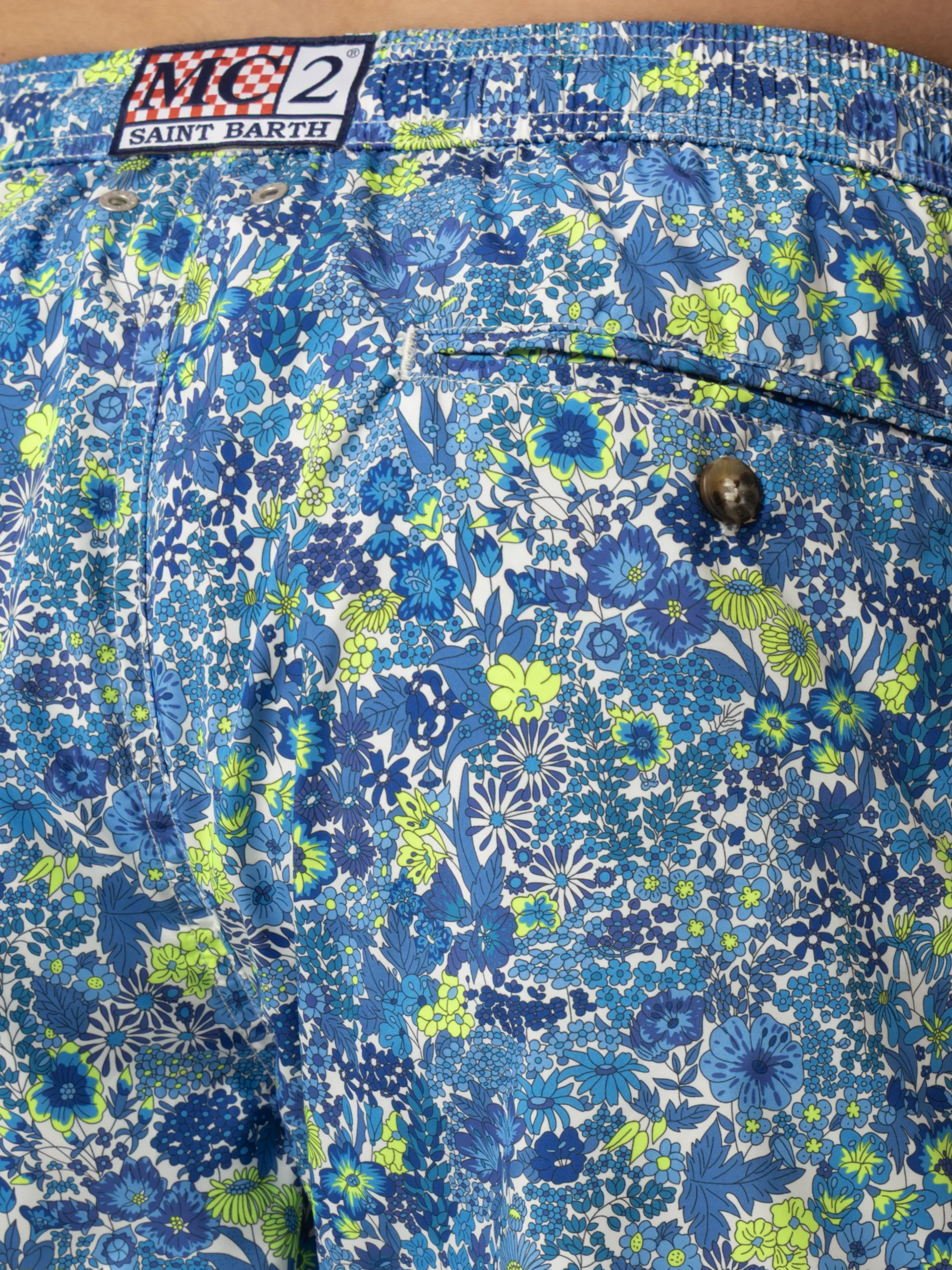 Zwempak met een luchtige look in lichtgewicht stof met Margaret Annie-print | M