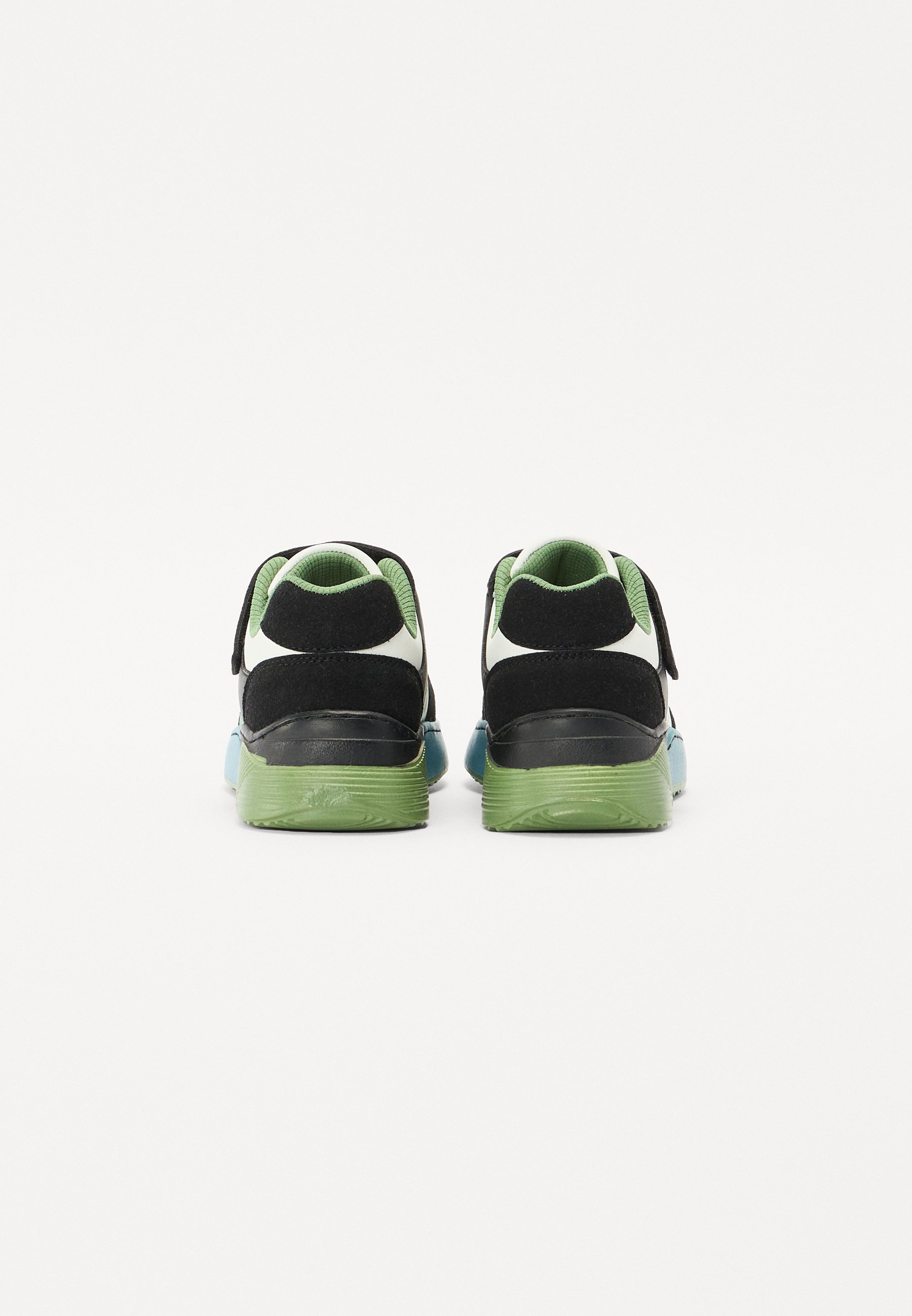 Stella McCartney Kids TENNARIT UNISEX - Matalavartiset tennarit - white/musta/vihreä