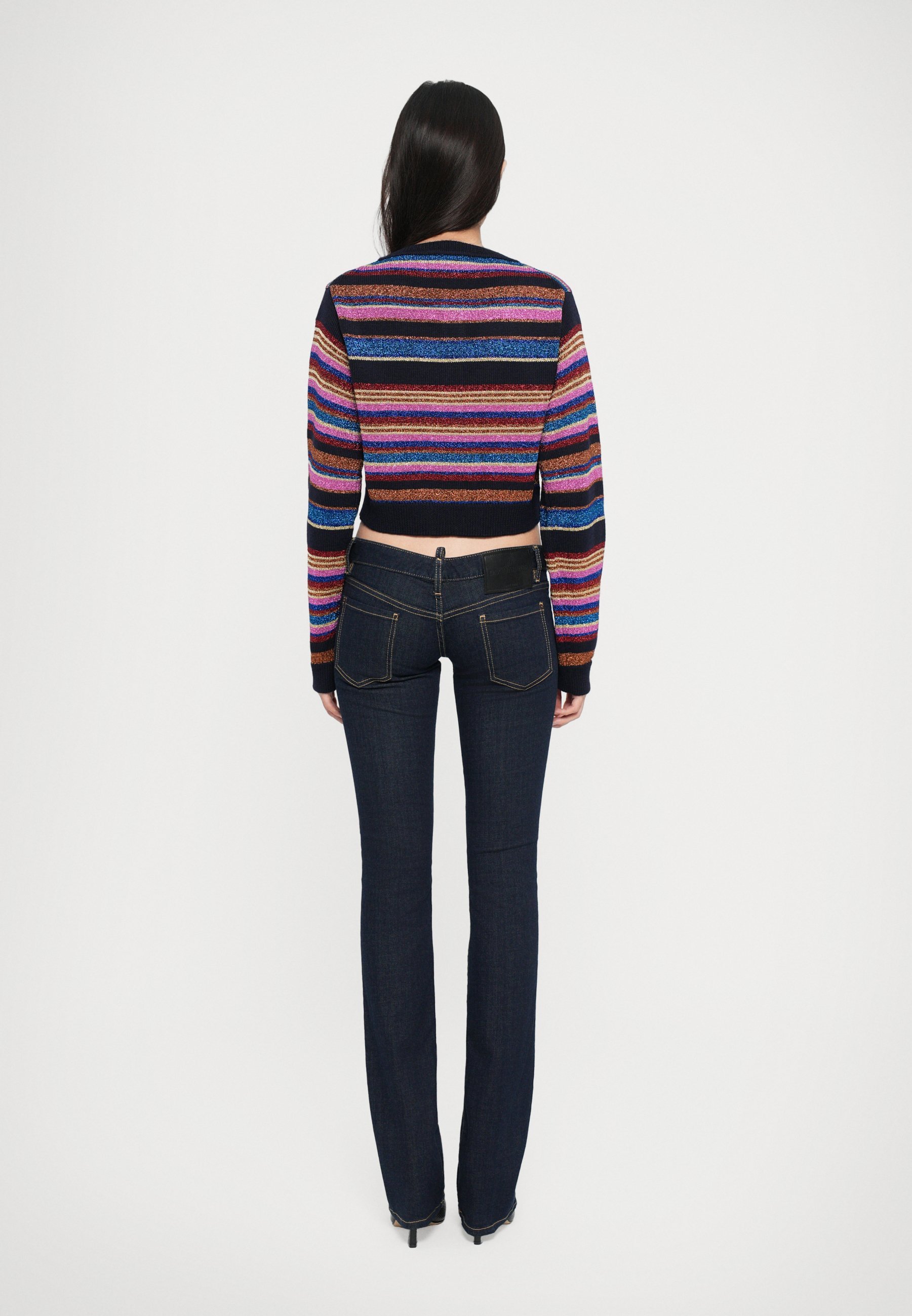 Dsquared2 VENUS - Flared Jeans - marineblauw
