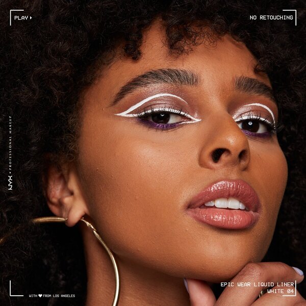 NYX Professional Makeup Epic Wear водоотпорни течни ајлајнер, нијанса 02 Brown, 3,5 мл