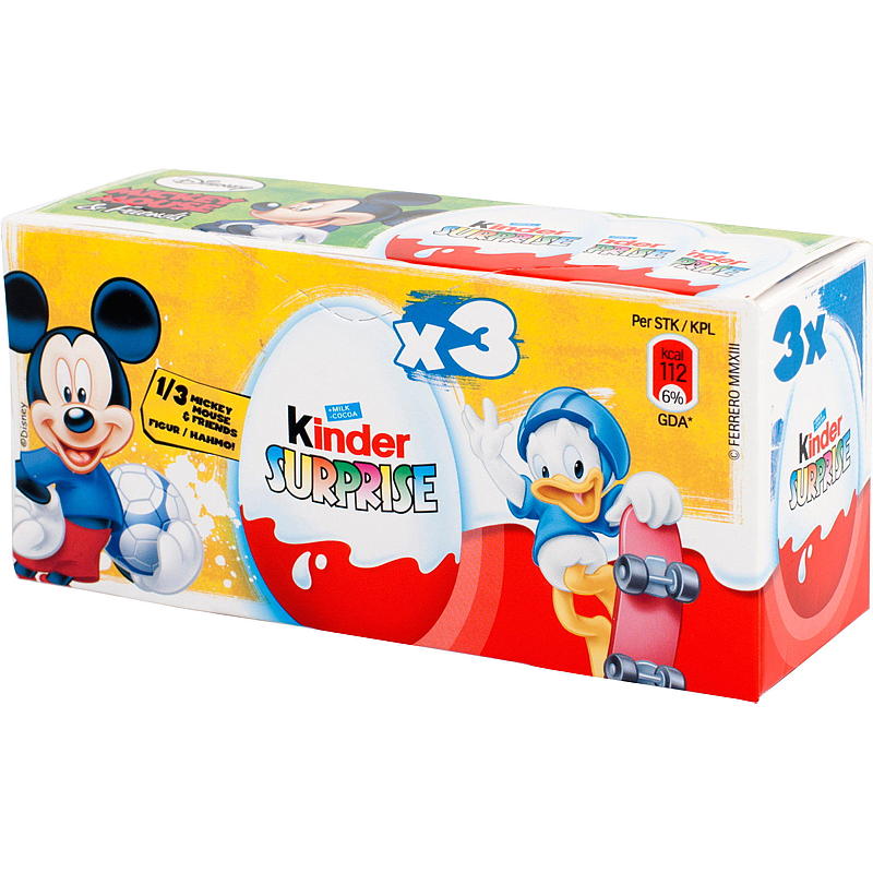 Kinder Kinder Æg 3-pak 60 g