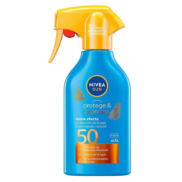 Beskytt og brun brunfargeaktivator SPF 50 | 270 ml