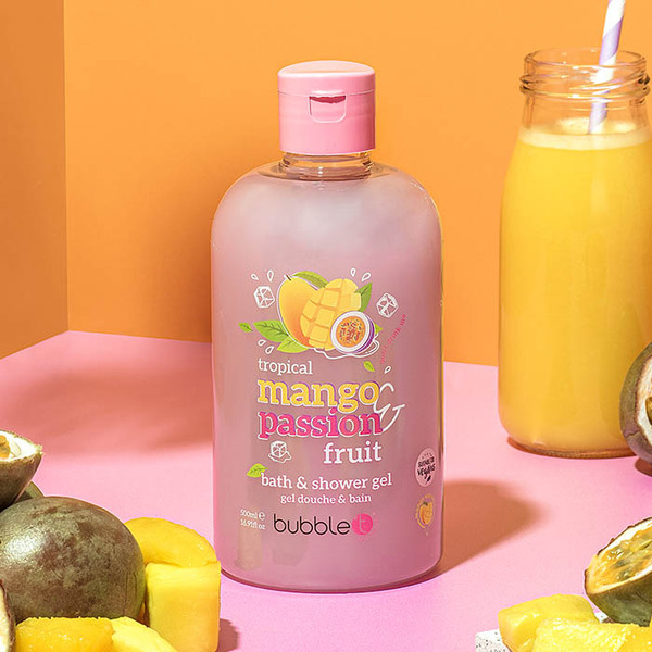 Bubble T Cosmetics Mango & Passionsfrukt Duschkräm 500ml