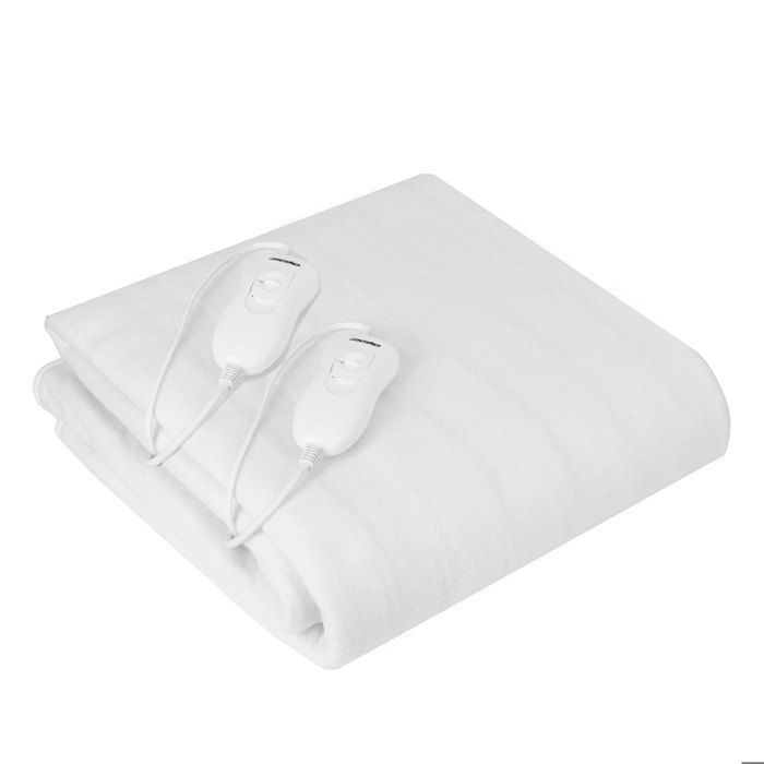 Surmatelas Chauffant 2 Places 150x160cm, 3 Niveaux Température, Lavable, Double Mesko MS 7420 120W Blanc
