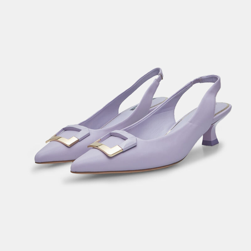 Bata Red Label damskie półbuty typu slingback z obcasem 5 cm