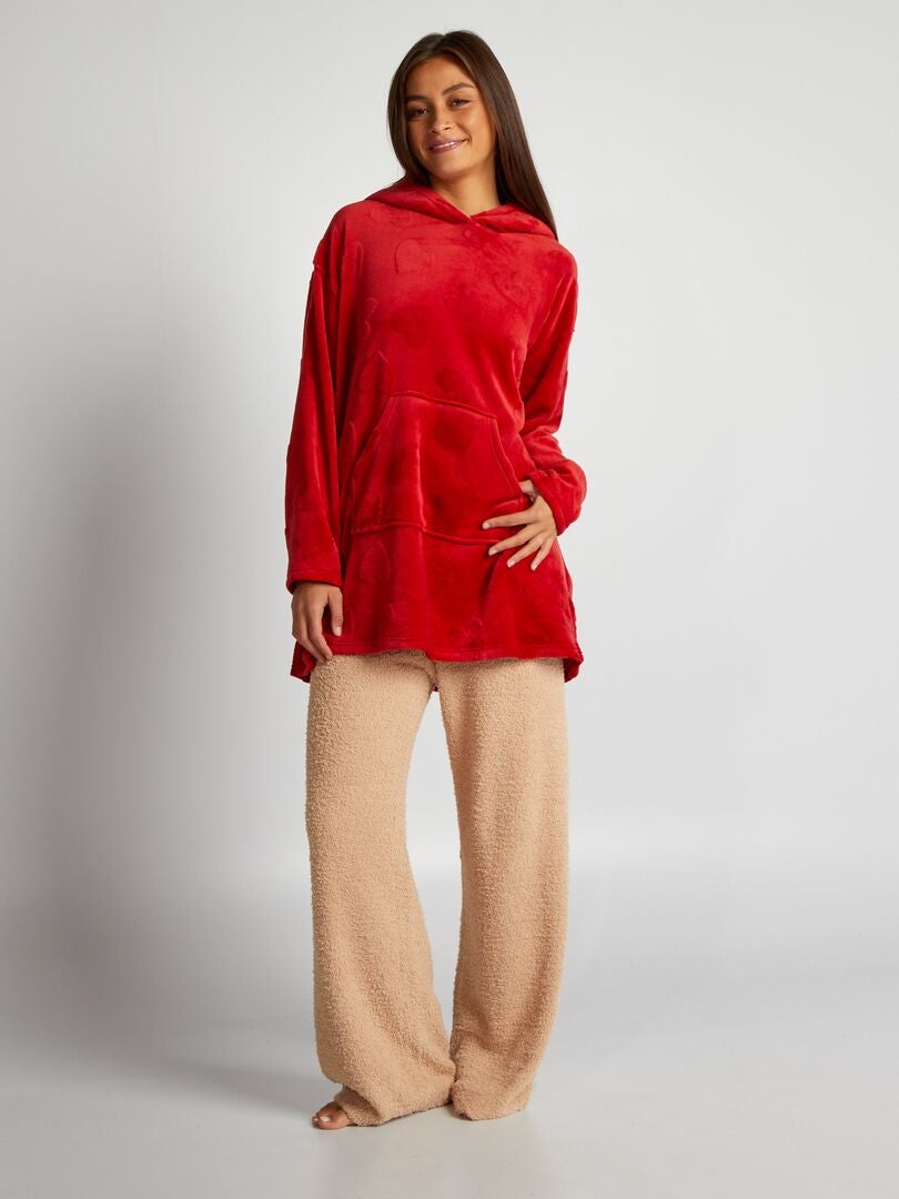 Moletom Sherpa - VERMELHO
