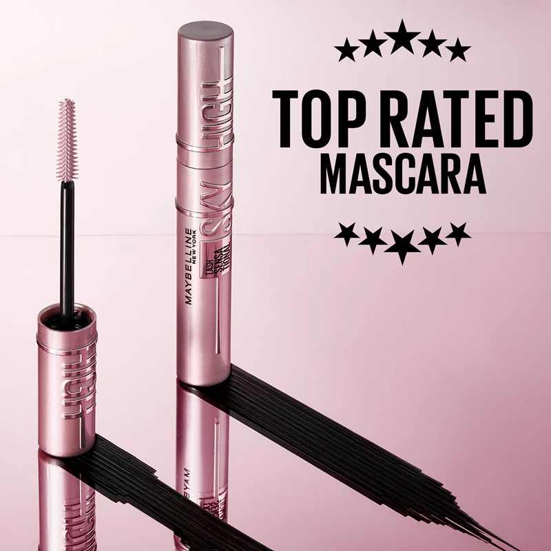 „Maybelline New York Lash Sensational Sky High“ vandeniui atsparus tušas