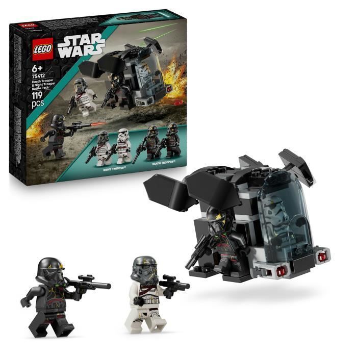 LEGO Star Wars 75412 Death Troopers vs. Night Troopers Battle Pack - Toy for ages 6+