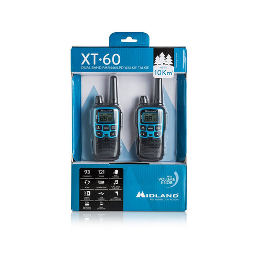 Stație walkie-talkie Midland XT60 Alcance 10km