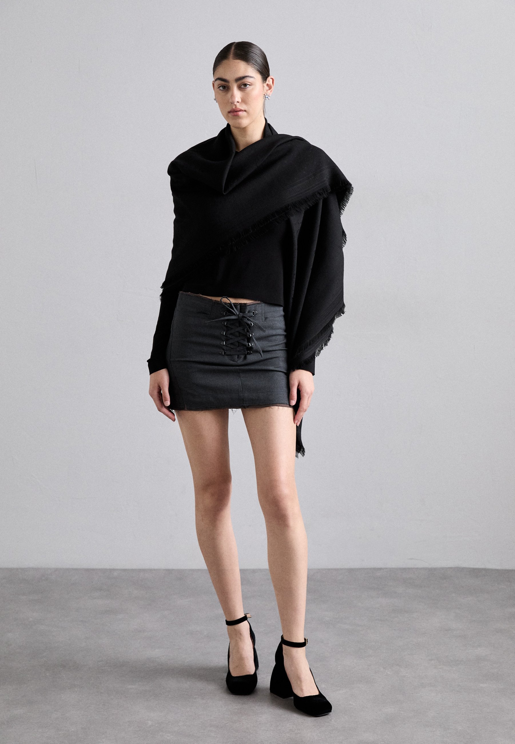 Zadig & Voltaire GLENN MONOGRAM - Foulard - Schwarz