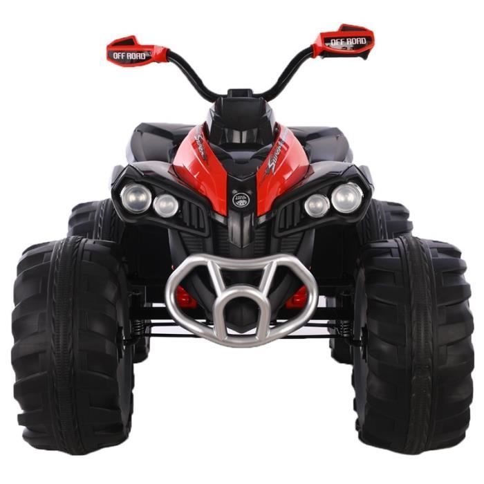 12V Electric Quad Bike for Kids - Red - Electric Motorcycle for Children with Battery