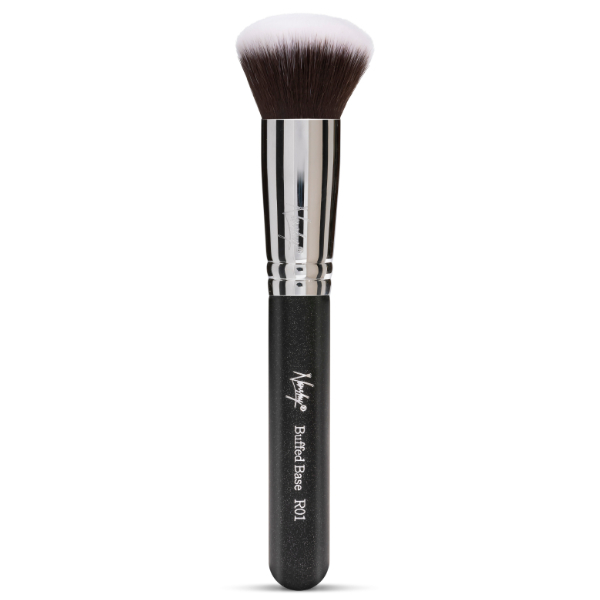 Nanshy Buffed Base Ronde Kabuki Foundationkwast (Zwart)