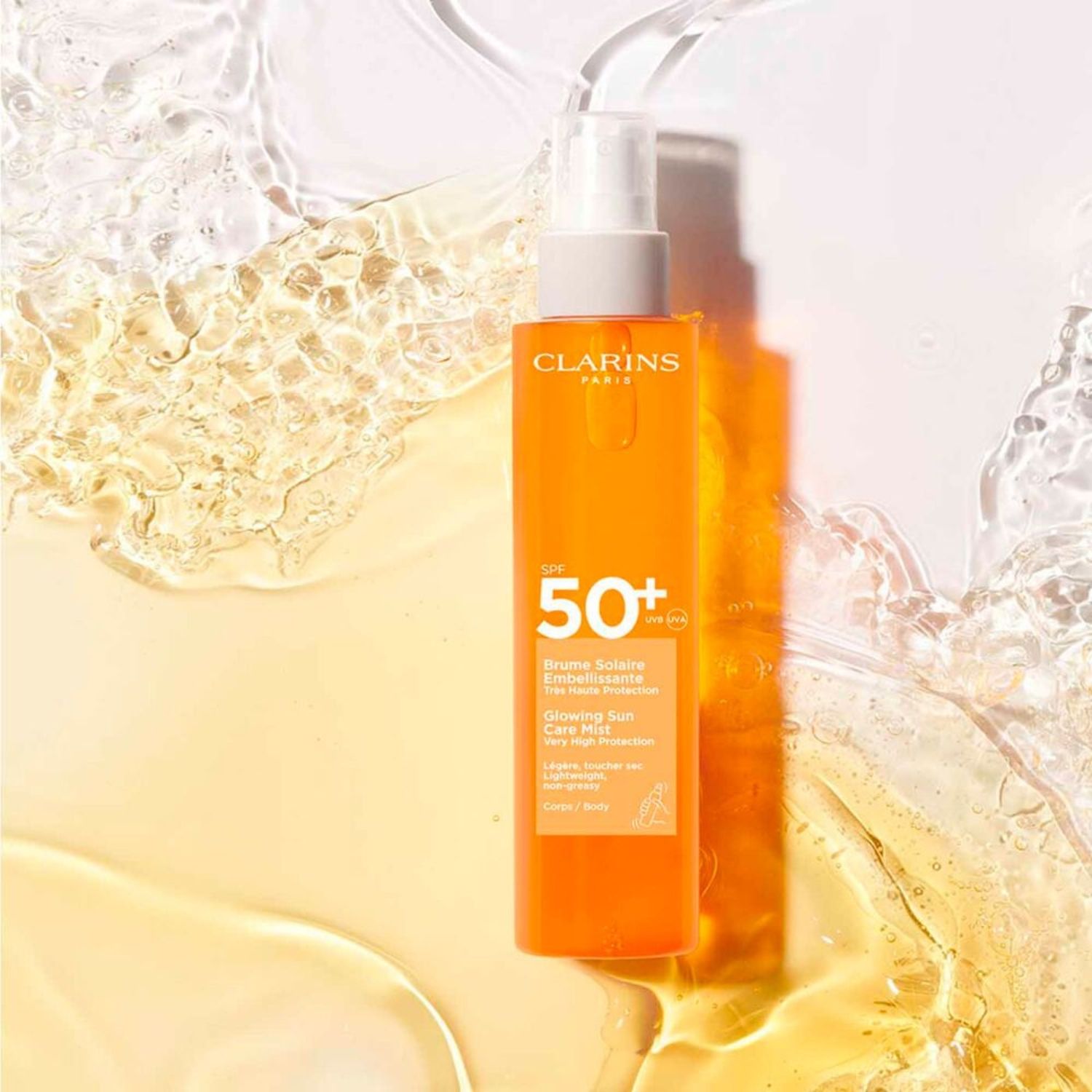 Visoka zaštita SPF 50 Uljepšavajuća maglica za sunčanje za tijelo Zaštita tijela