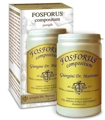 DR. GIORGINI Nahrungsergänzungsmittel mit Phosphor Dr. Giorgini Fosforus Compositum 450 Tabletten