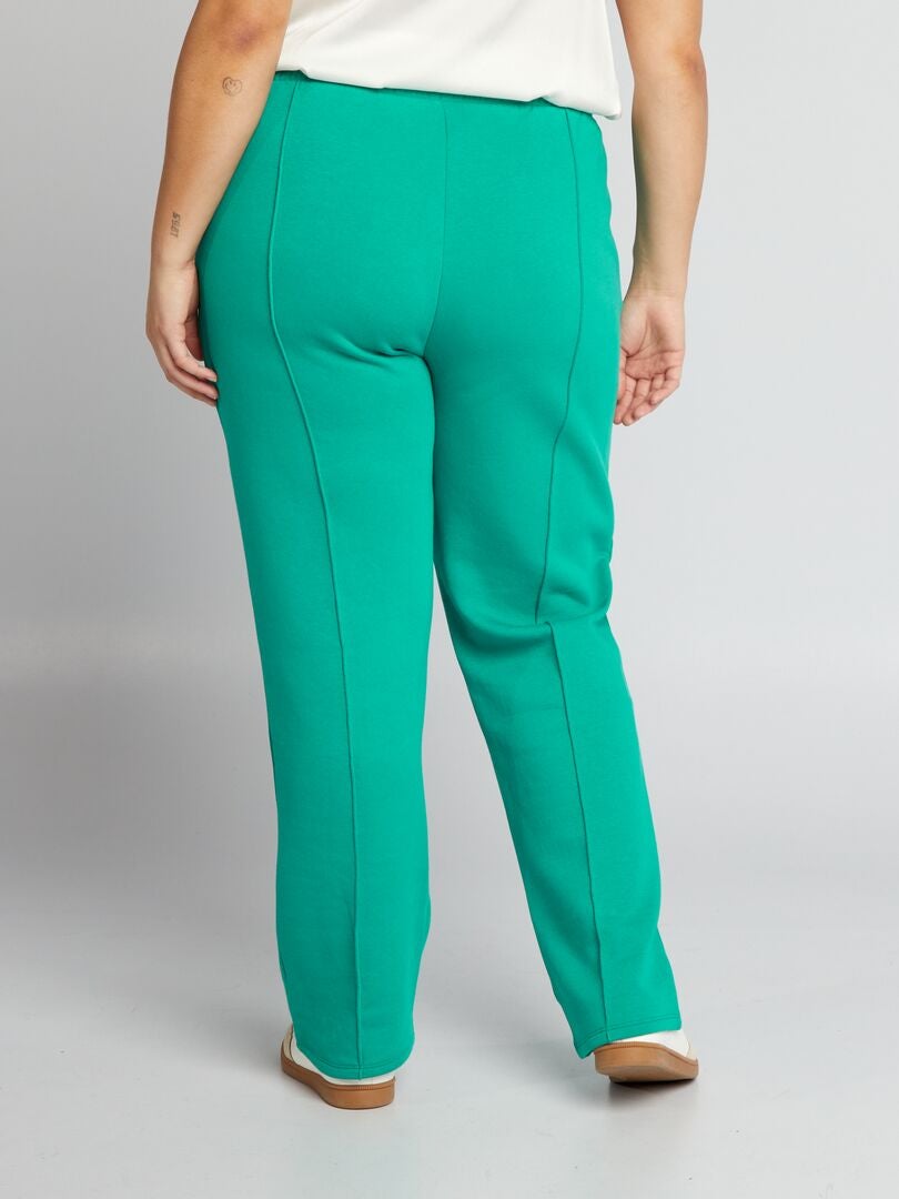 Fleece joggingbroek - GROEN