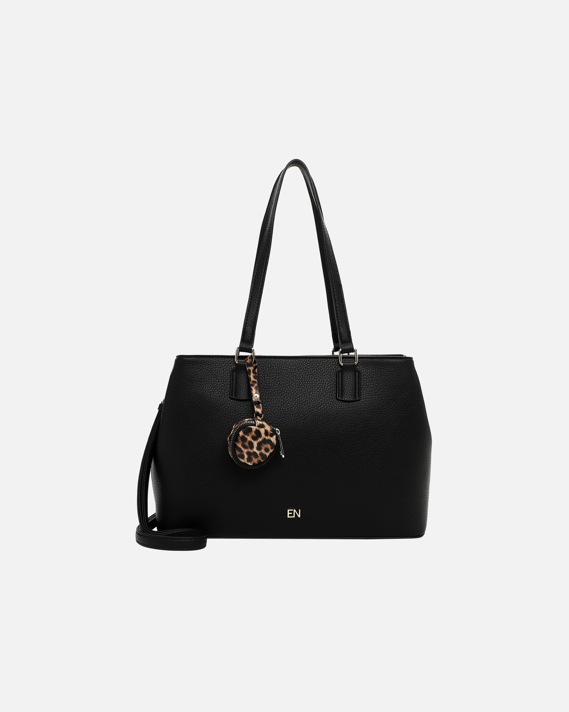 Sac de courses EMILY & NOAH E&N Hanna - noir