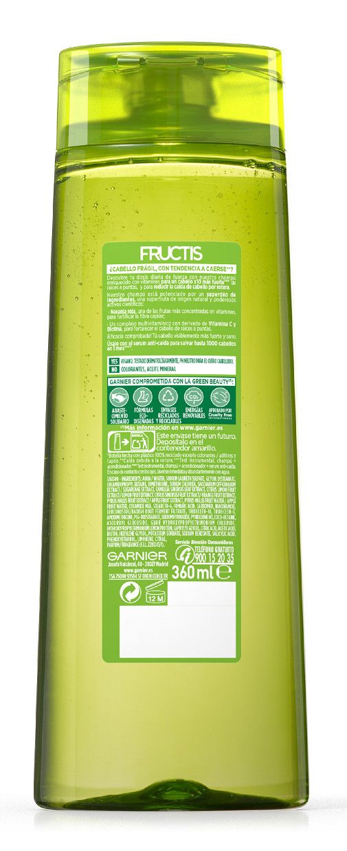 Fructis Vitamin Force šampon protiv opadanja kose Šamponi protiv opadanja kose